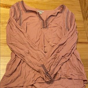 Lucky Brand Boho Blouse
